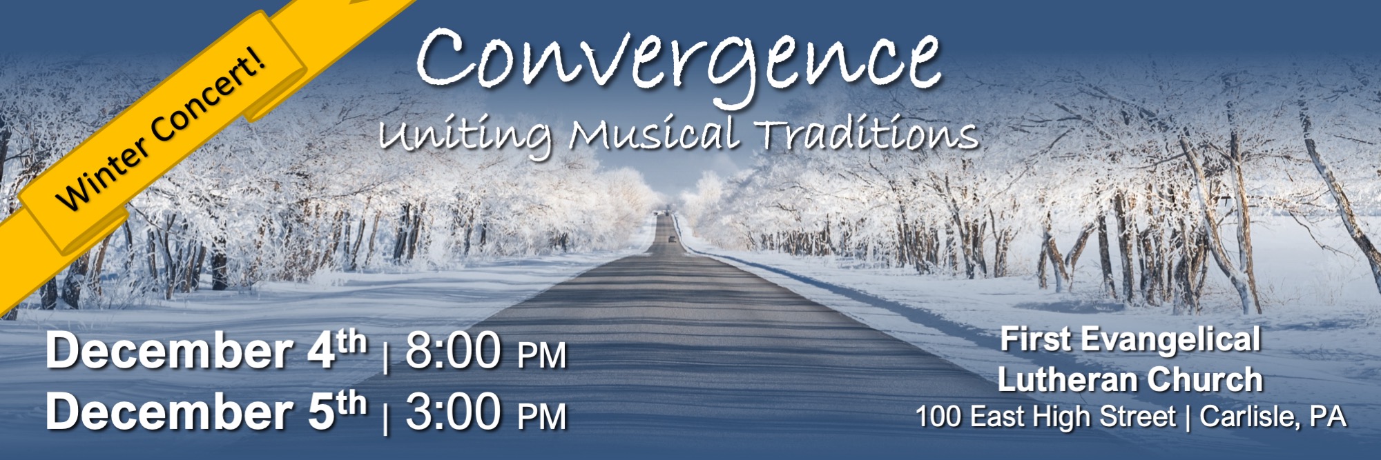 Winter Concert 2021 Info