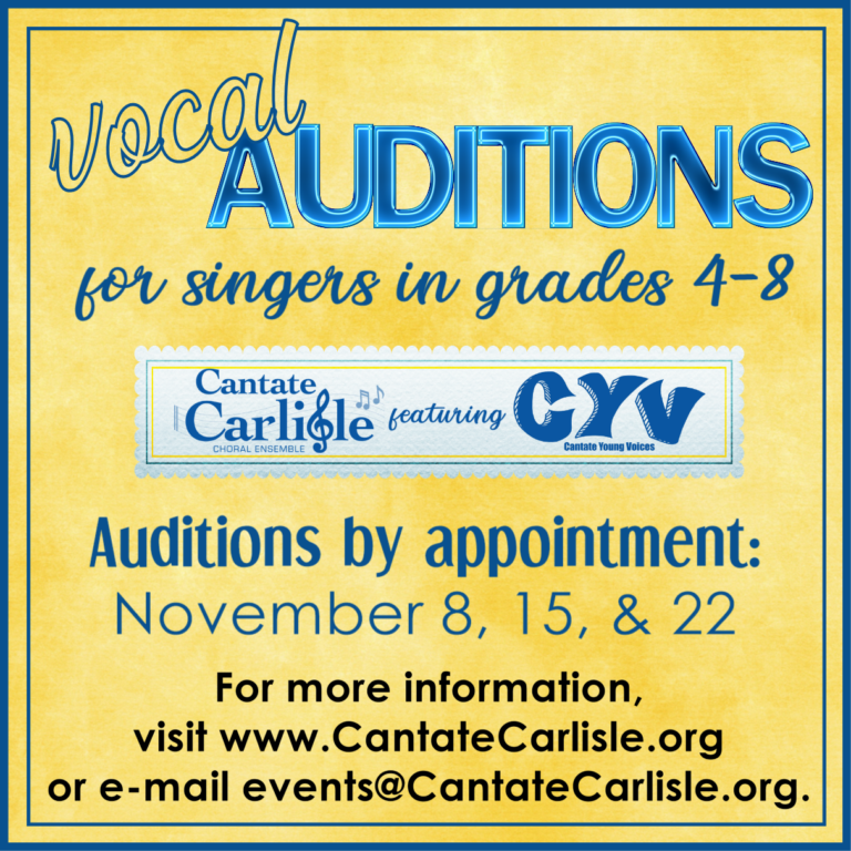 Seeking Young Singers for 2023 Season